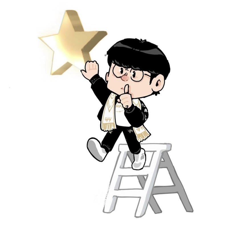 Ảnh Sơn Tùng chibi phong cách trẻ trung đáng yêu