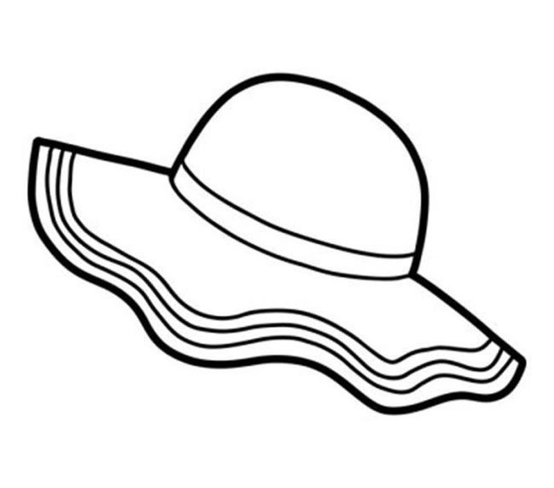 Ảnh bản vẽ nón bucket cá tính dành cho thiếu nhi