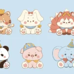 Ảnh chibi con vật thumbnail