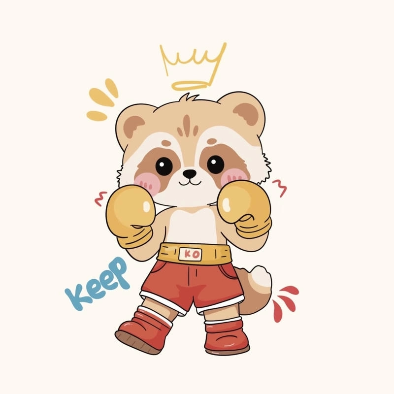 Ảnh động vật chibi mang lại cảm giác vui vẻ nhẹ nhàng