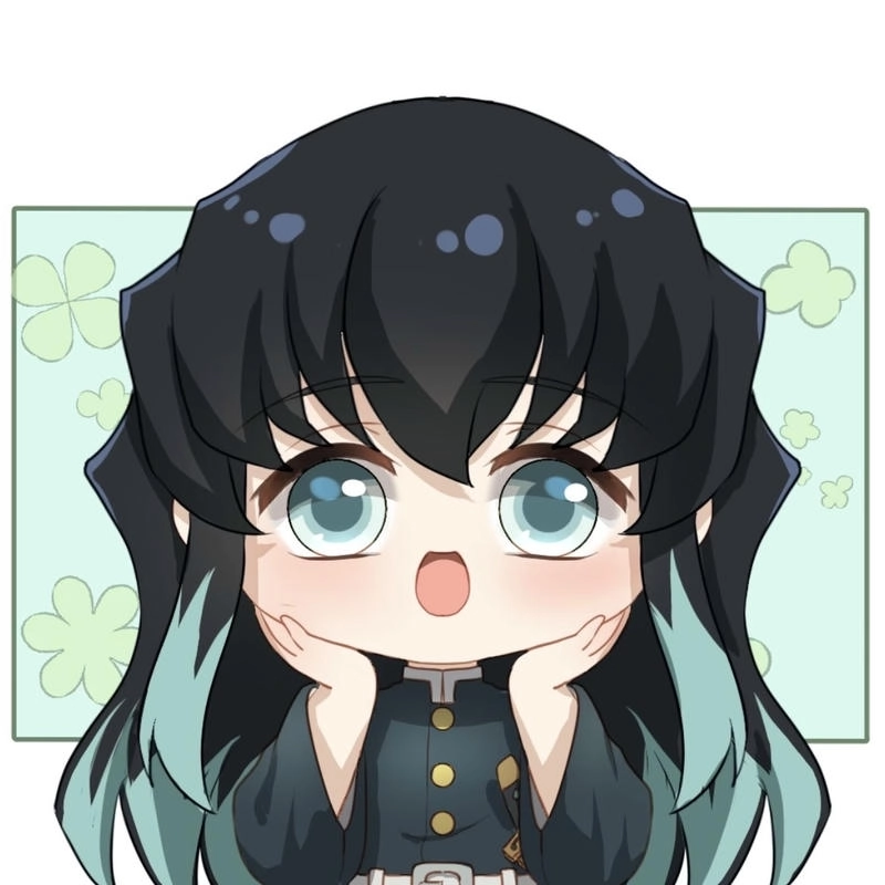 Ánh mắt trầm lặng nổi bật qua hình ảnh Muichirou chibi
