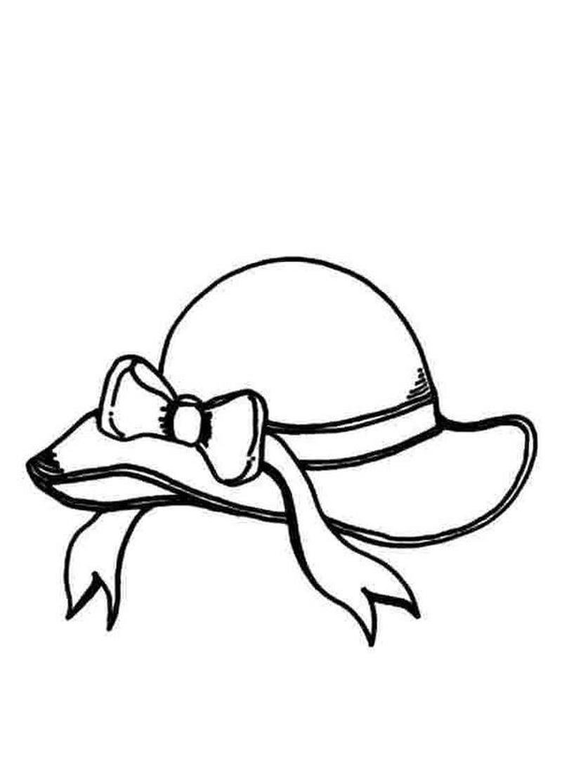 Ảnh phác họa nón thời trang phong cách cartoon dễ tải
