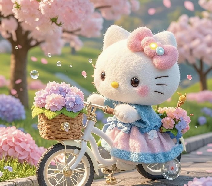 Avatar hello kitty cute nhẹ nhàng đẹp