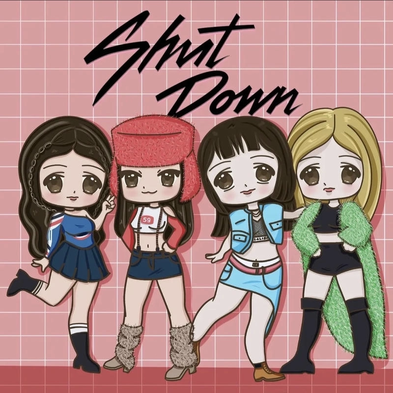 Blackpink phiên bản chibi mang nét dễ thương nổi bật