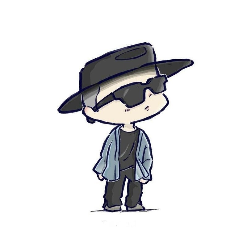 Chân dung Sơn Tùng chibi phong cách cute nổi bật