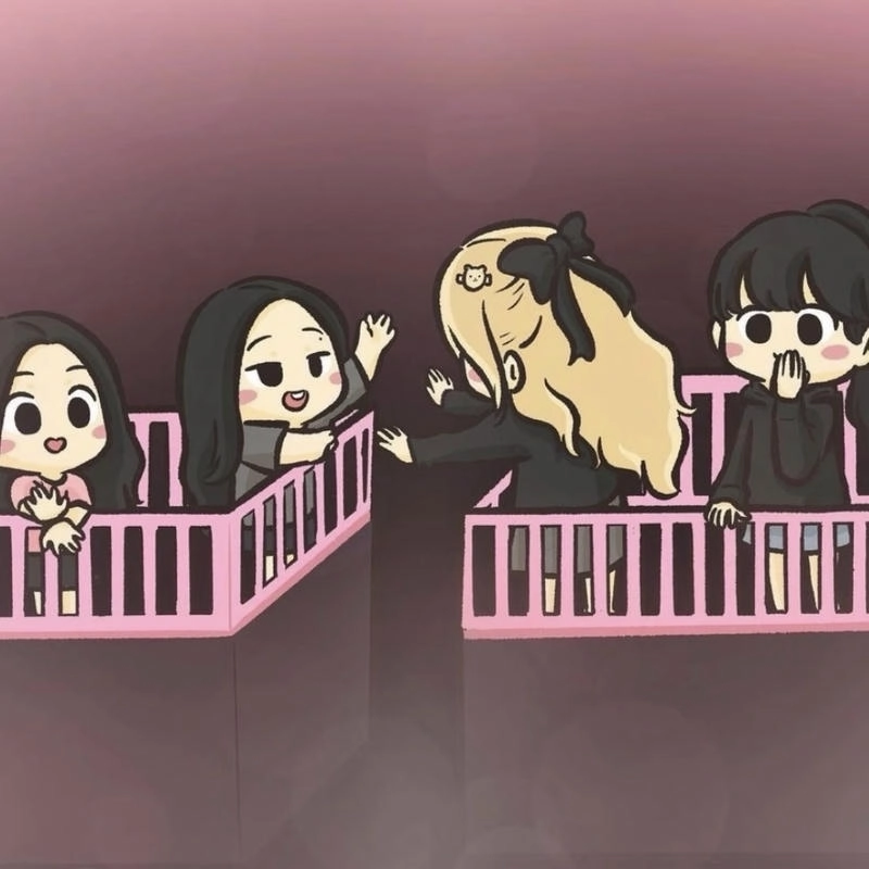 Chân dung từng thành viên Blackpink chibi rõ nét riêng biệt