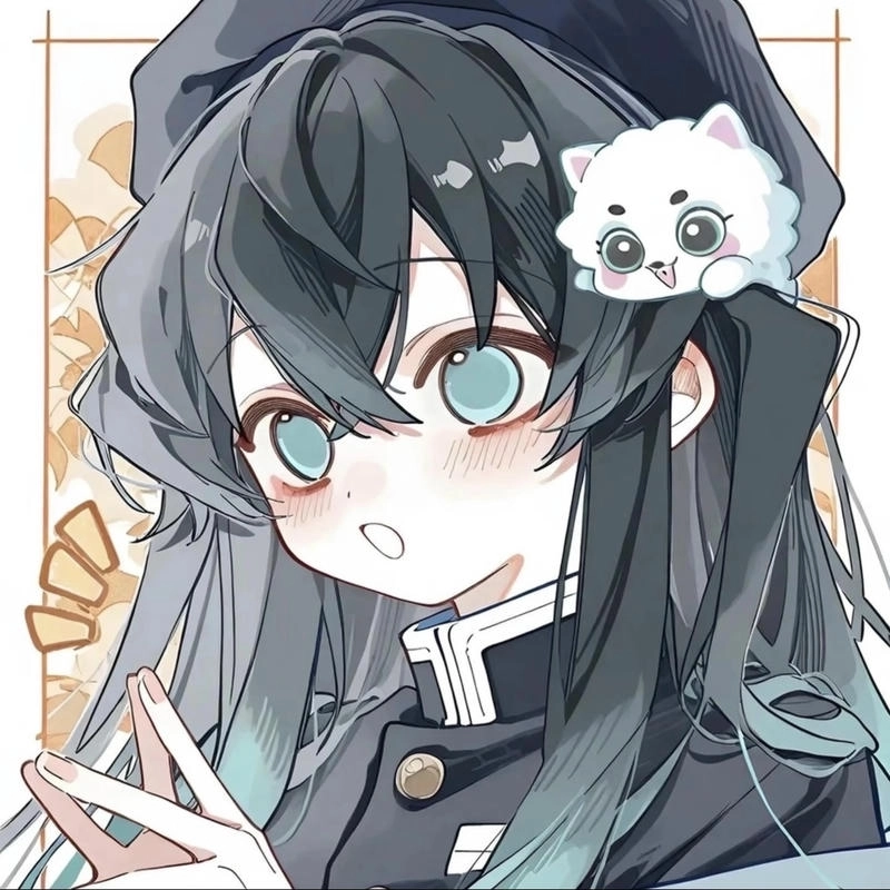 Đường nét linh hoạt tạo nên Muichirou chibi sinh động