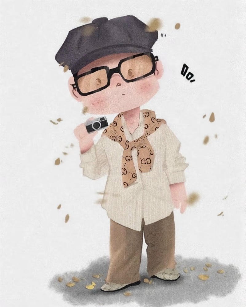 Hình ảnh Sơn Tùng chibi tạo dáng dễ thương nổi bật