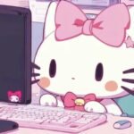 Hình ảnh avatar hello kitty cute dễ nhìn