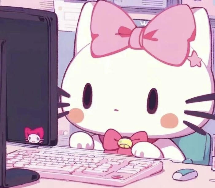 Hình ảnh avatar hello kitty cute dễ nhìn