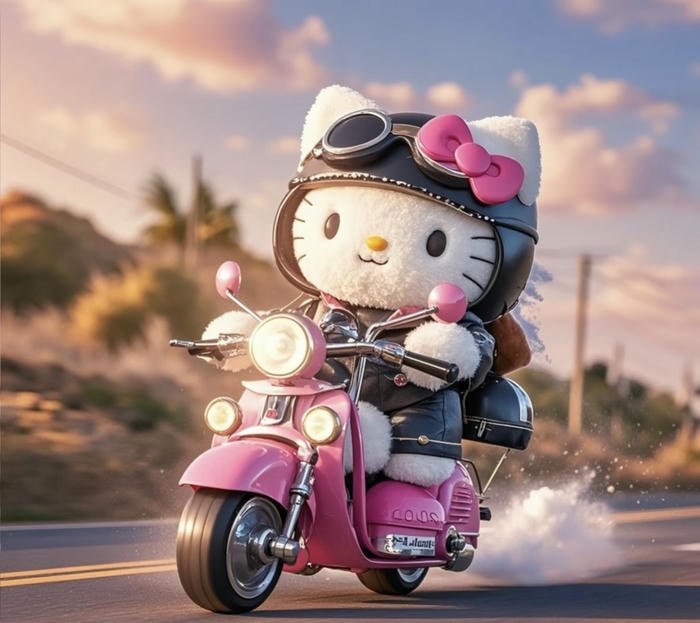 Hình ảnh avatar hello kitty cute nhẹ nhàng