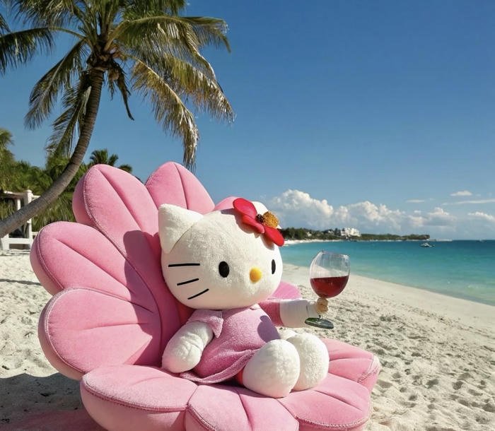 Hình ảnh avatar hello kitty cute thân thiện