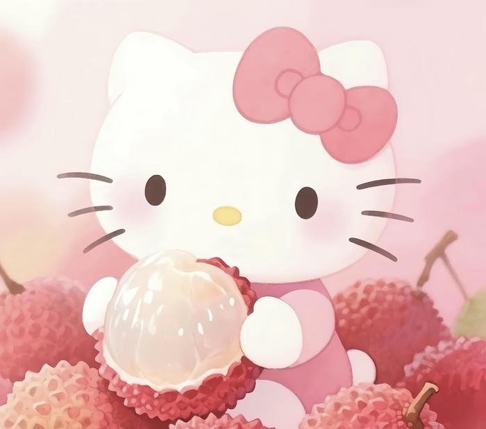 Hình ảnh avatar hello kitty cute thanh lịch