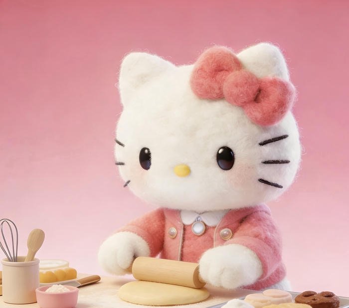Hình ảnh avatar hello kitty cute trong trẻo