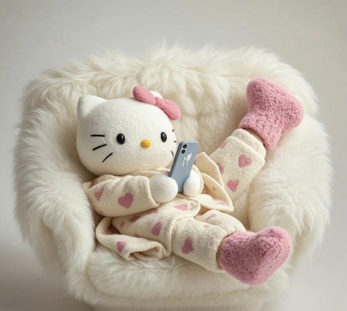 Hình avatar hello kitty cute gần gũi