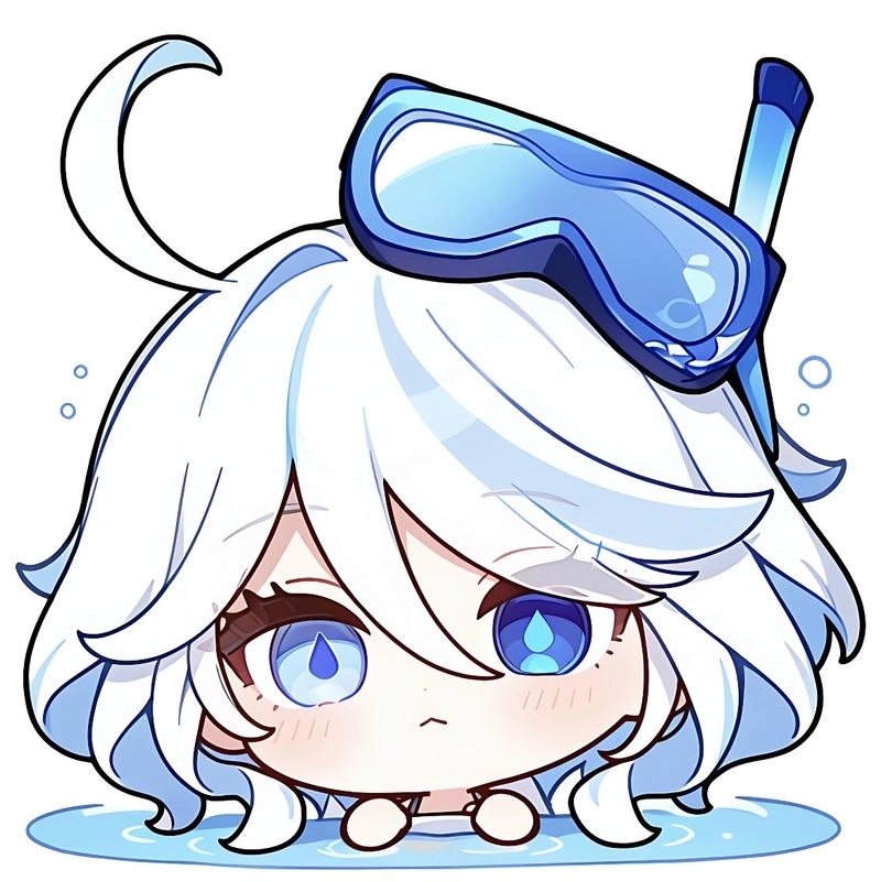 Hình tượng hoạt hình đáng yêu lấy cảm hứng từ Furina chibi