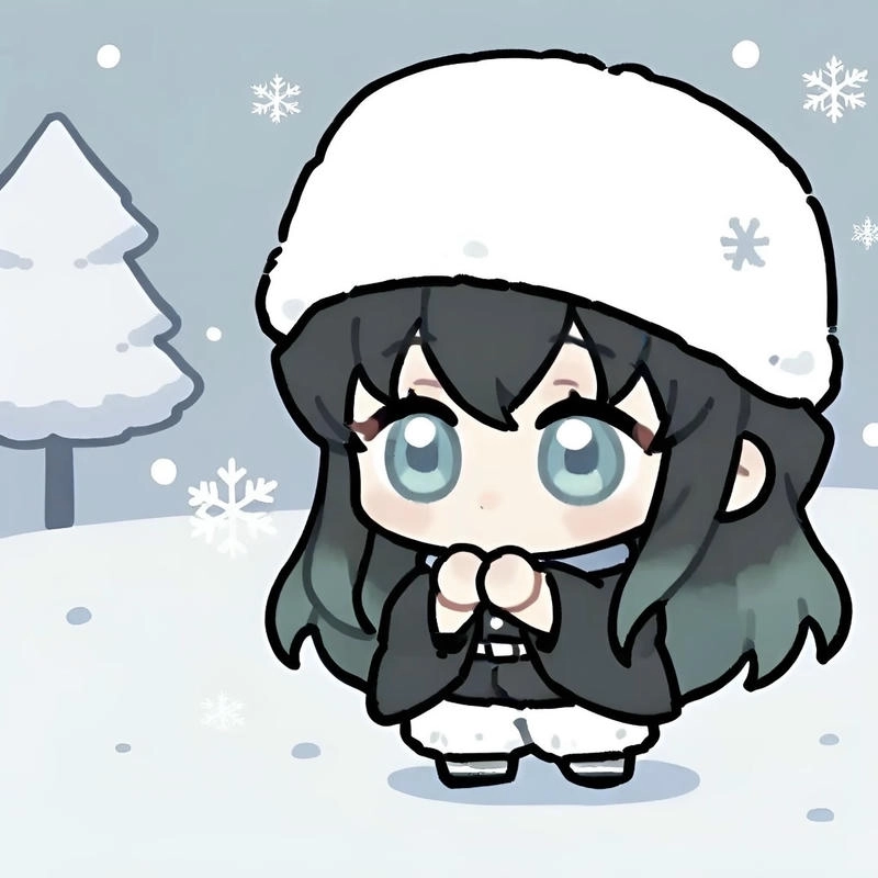 Hình tượng kiếm sĩ thu nhỏ phong cách Muichirou chibi