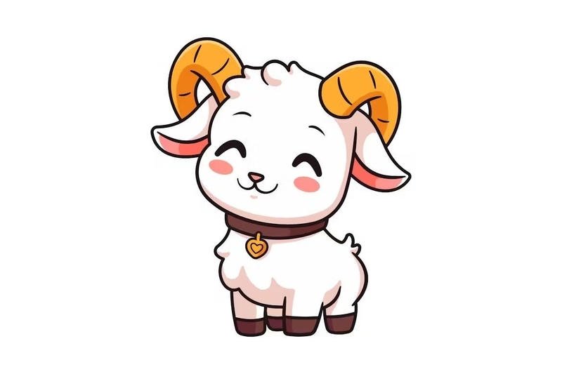 Khoảnh khắc dê chibi chạy nhẹ tạo cảm giác sinh động