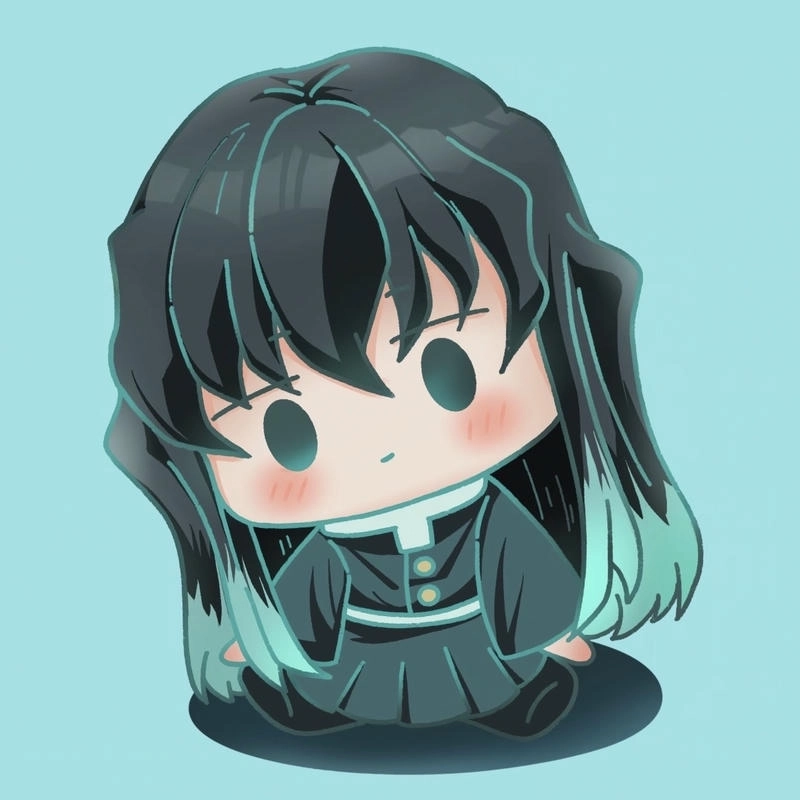 Nét lạnh lùng kết hợp đáng yêu trong Muichirou chibi