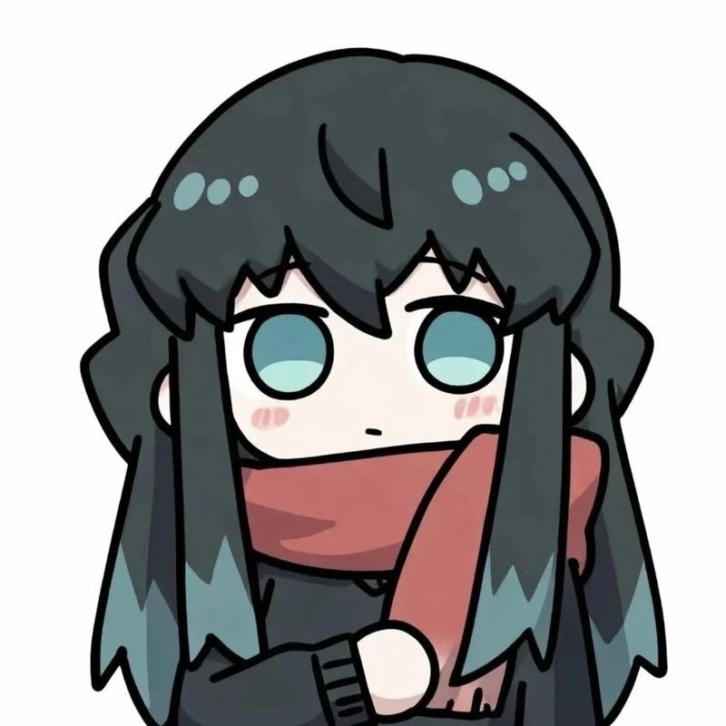 Phong cách hoạt hình nhẹ nhàng thể hiện qua Muichirou chibi