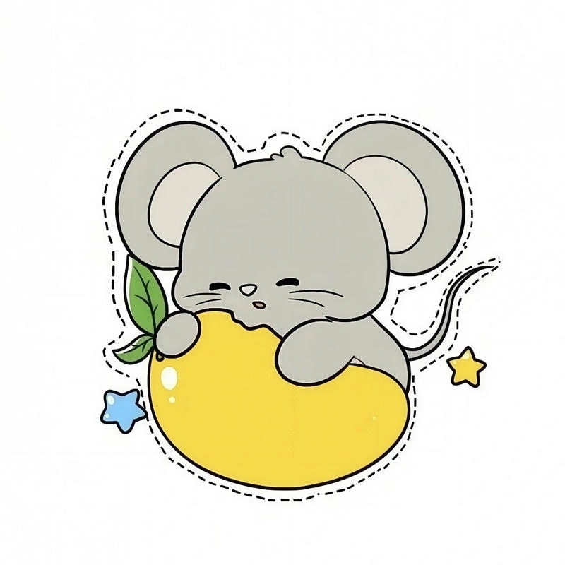Tạo dáng động vật chibi mang nét đáng yêu đặc trưng
