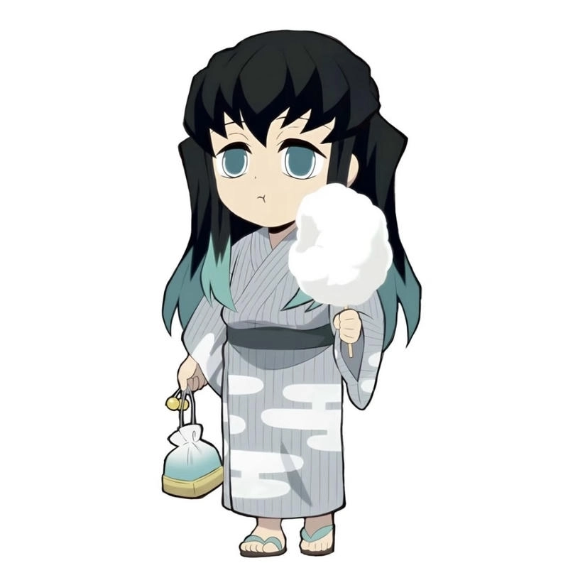 Tạo hình nhỏ nhắn mang thần thái riêng Muichirou chibi