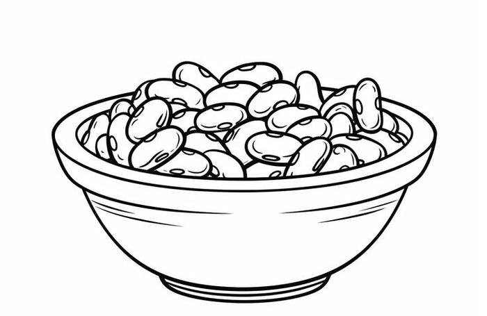 Tranh tô màu tranh tô màu cái bát dáng thấp
