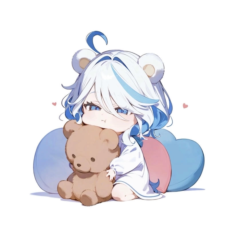 Vẻ đẹp hoạt hình được tái hiện qua Furina chibi