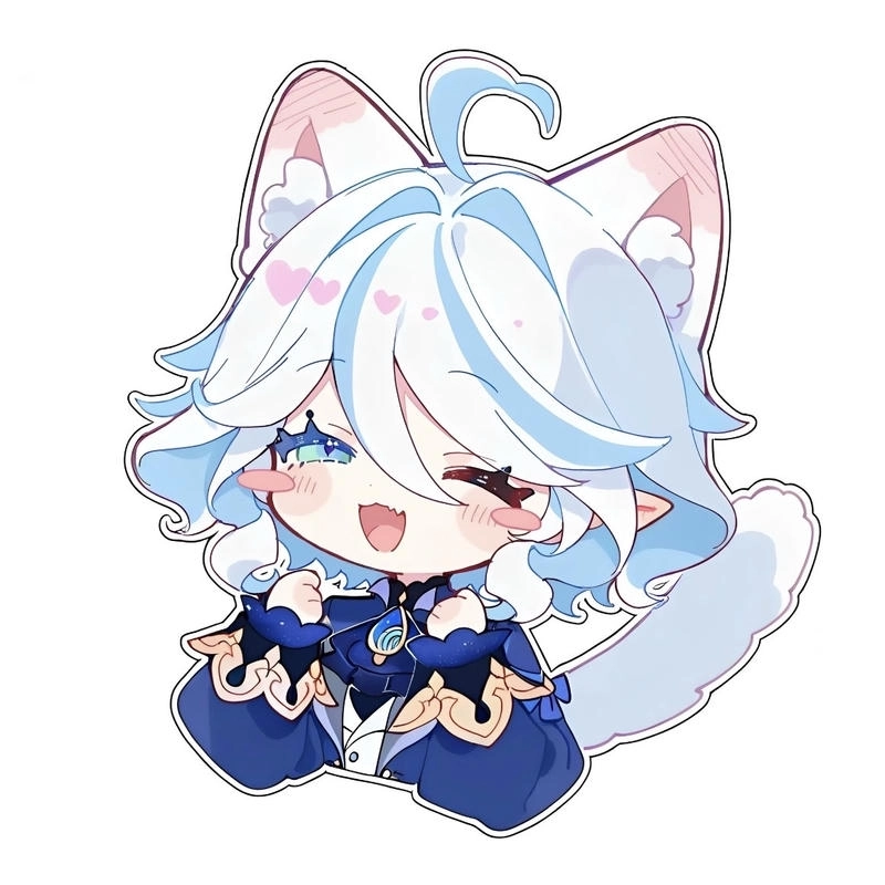 Vẻ ngoài đáng yêu kết hợp phong cách Furina chibi độc đáo
