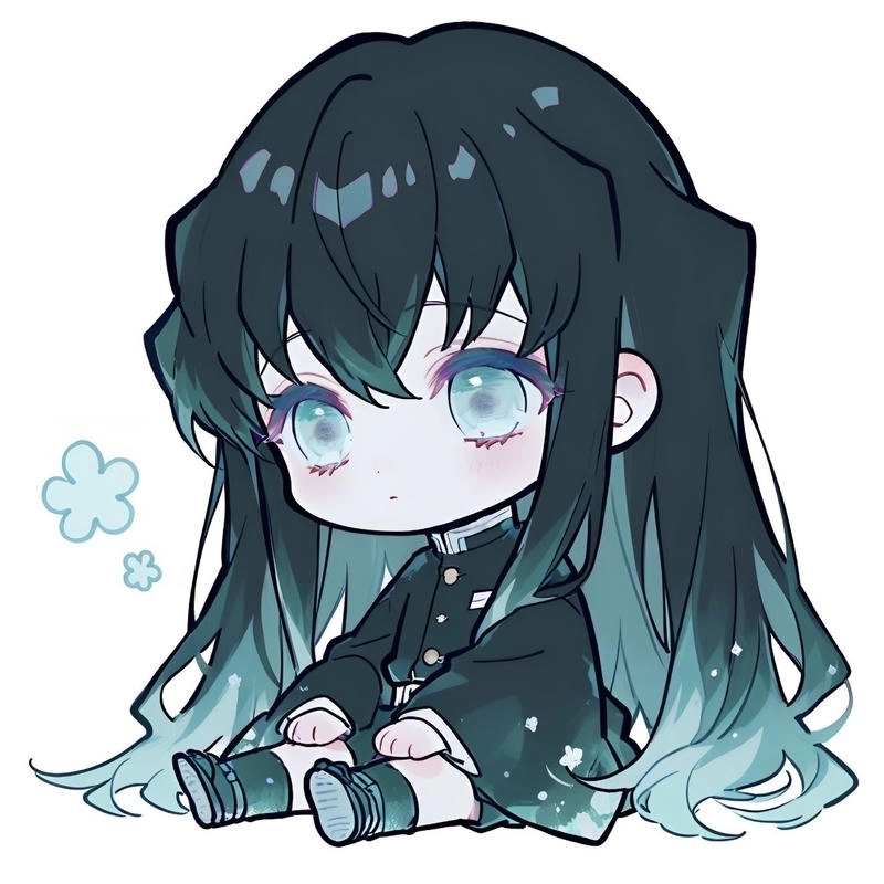 Vẻ ngoài nhỏ nhắn nhưng mạnh mẽ của Muichirou chibi