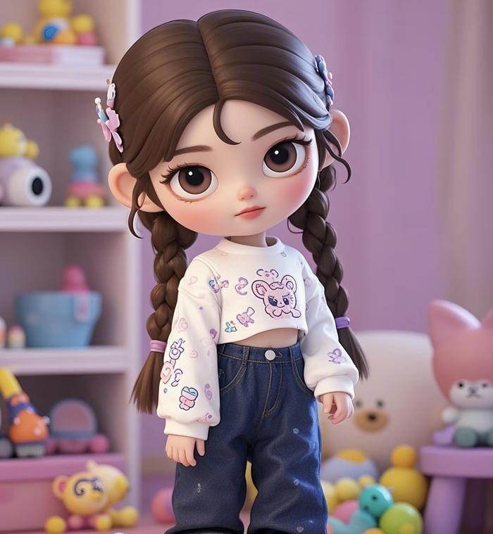 ảnh avatar 3d nhìn rõ mặt