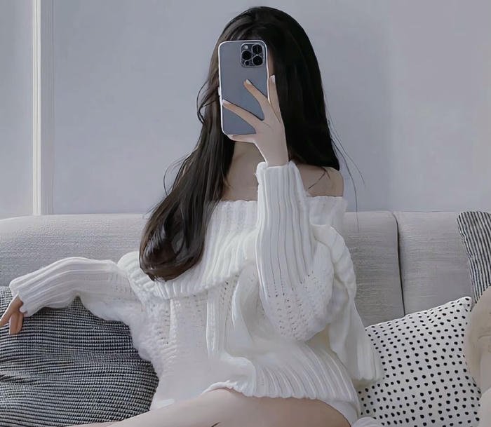 ảnh avatar nữ che mặt đẹp tinh tế