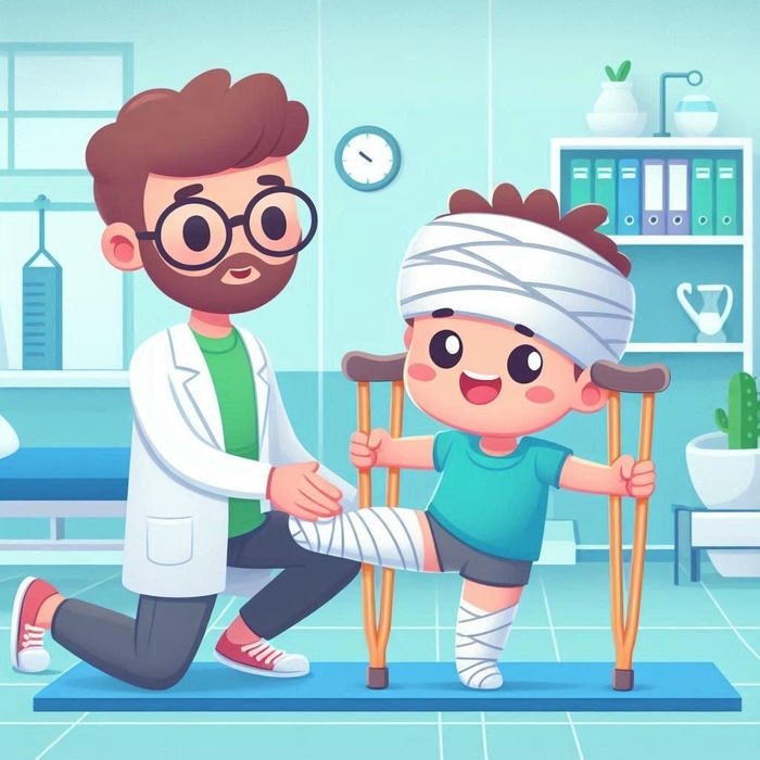 ảnh bác sĩ chibi phong cách dễ thương