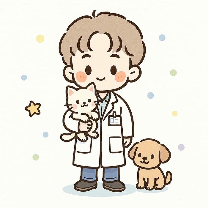 ảnh chibi bác sĩ đáng yêu