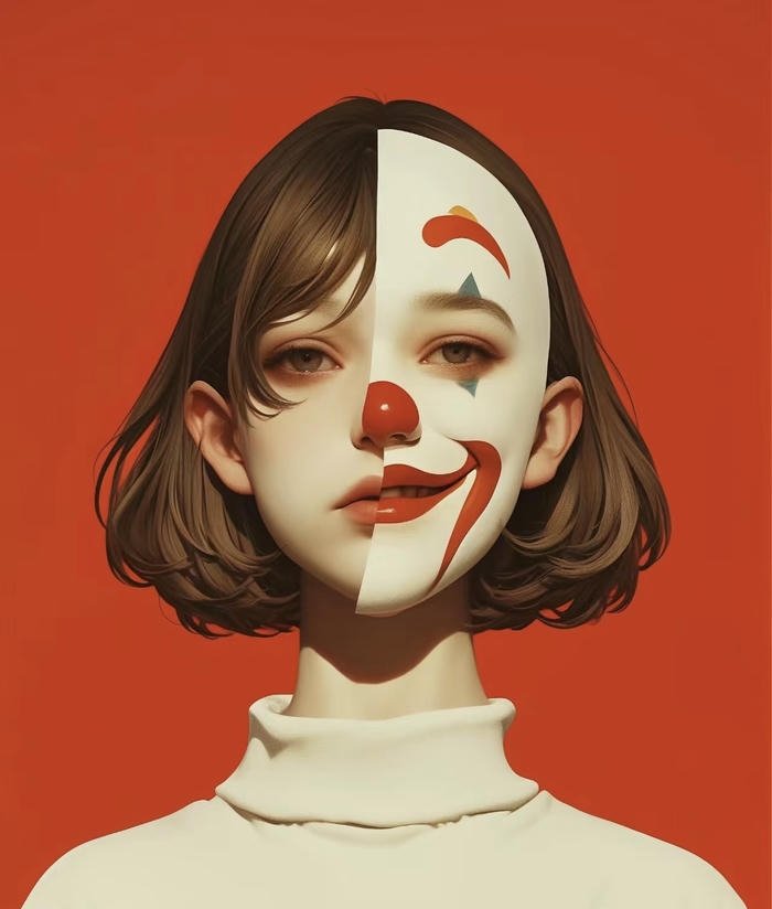 avatar nữ che mặt kín đáo
