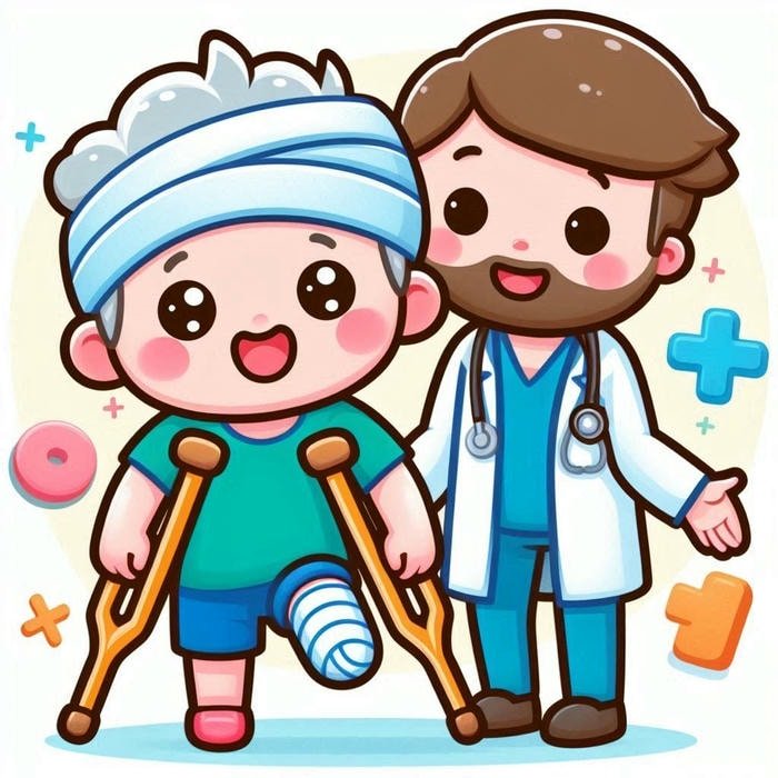 bác sĩ chibi phong cách dễ nhìn