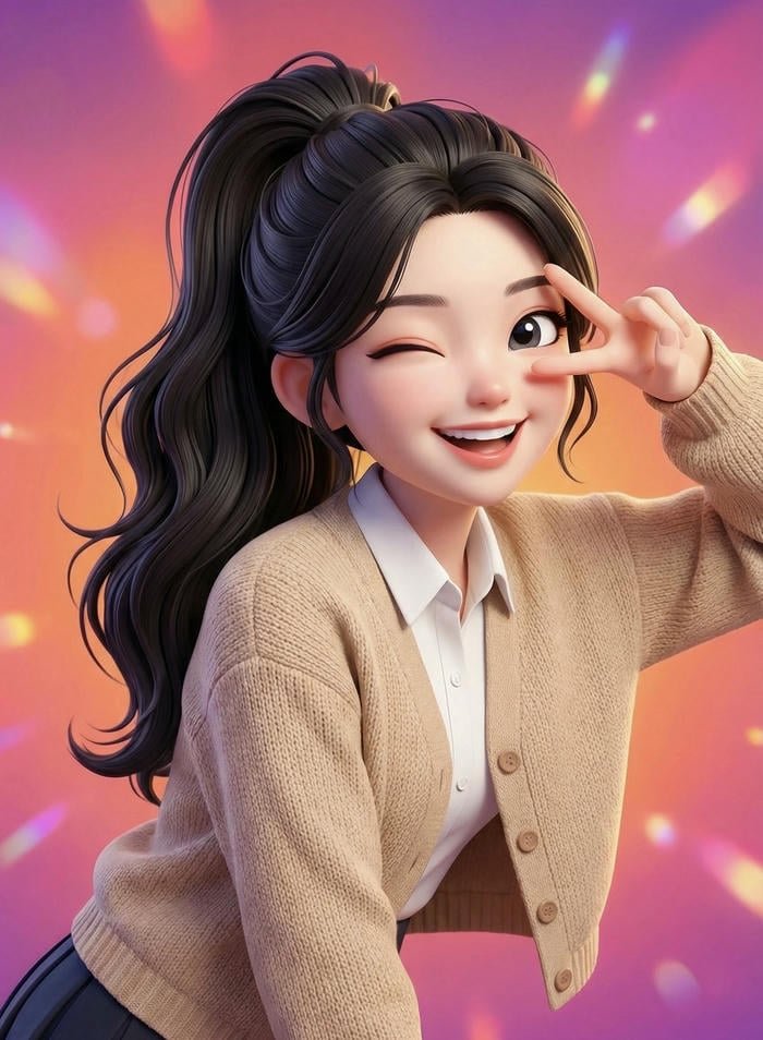 hình ảnh avatar 3d cơ bản