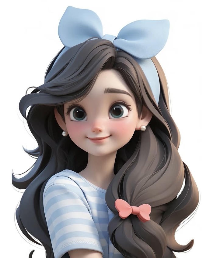 hình ảnh avatar 3d dễ thương