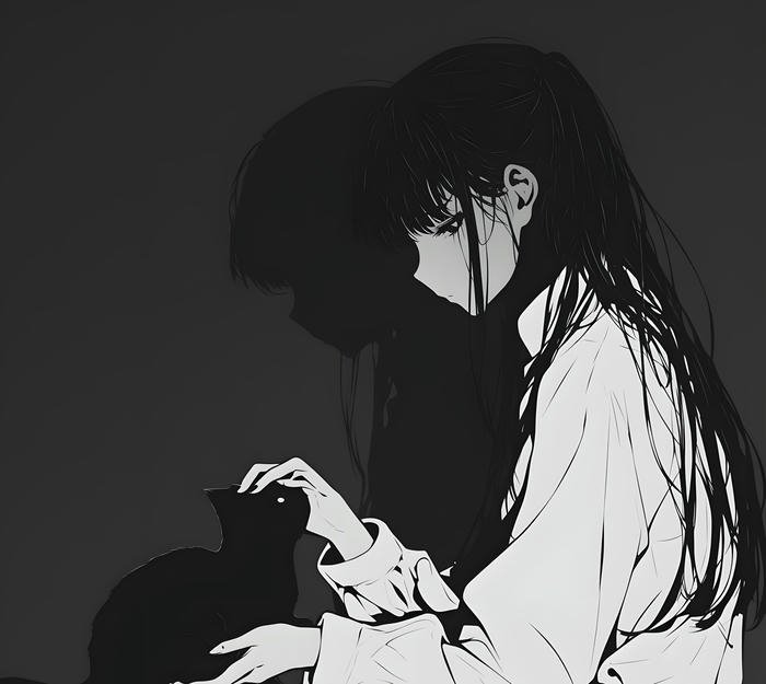 hình ảnh avatar đen trắng nghệ thuật