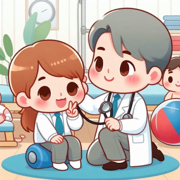 hình ảnh bác sĩ chibi sáng tạo