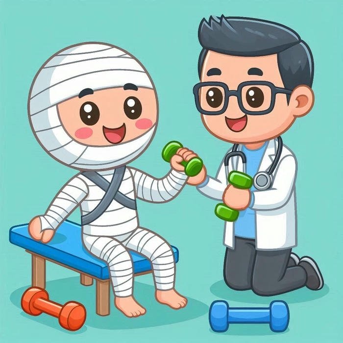 hình chibi bác sĩ dễ thương