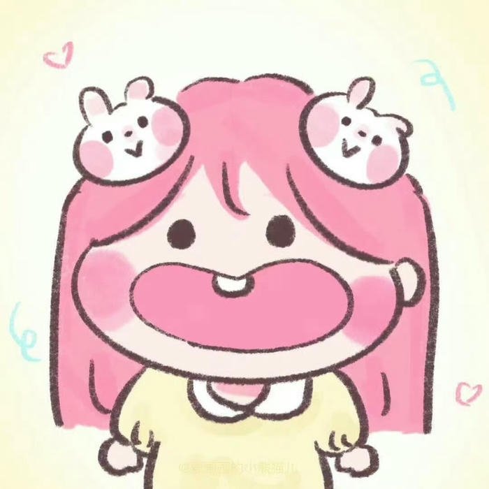 Ảnh avatar dễ thương chibi hạnh phúc