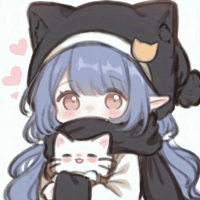 Ảnh avatar dễ thương chibi lạc quan