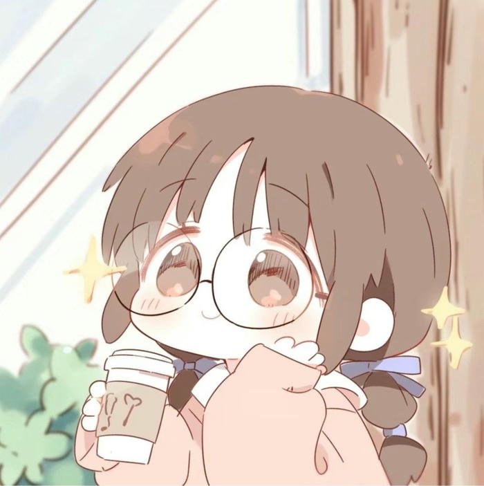 Ảnh avatar dễ thương chibi trong trẻo