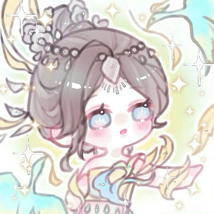 Ảnh avatar dễ thương chibi tươi mới