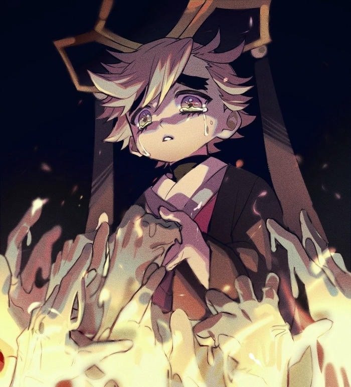 Ảnh avatar douma thần thái lạnh lùng