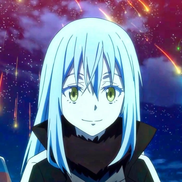 Ảnh avatar rimuru gương mặt cân đối