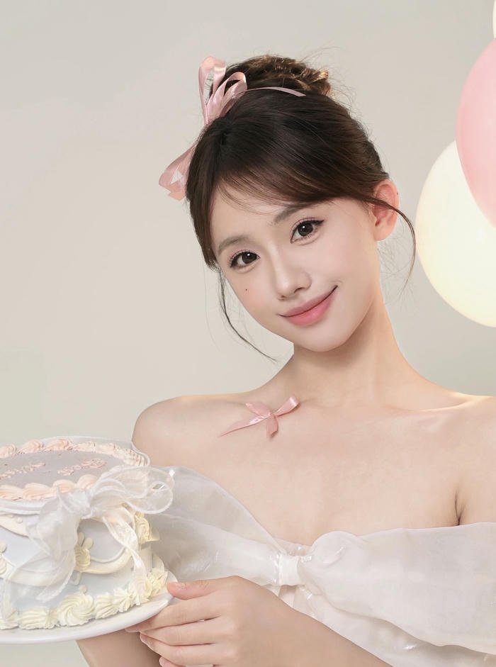 Ảnh avatar sinh nhật cho nữ đẹp phong cách công chúa dịu dàng