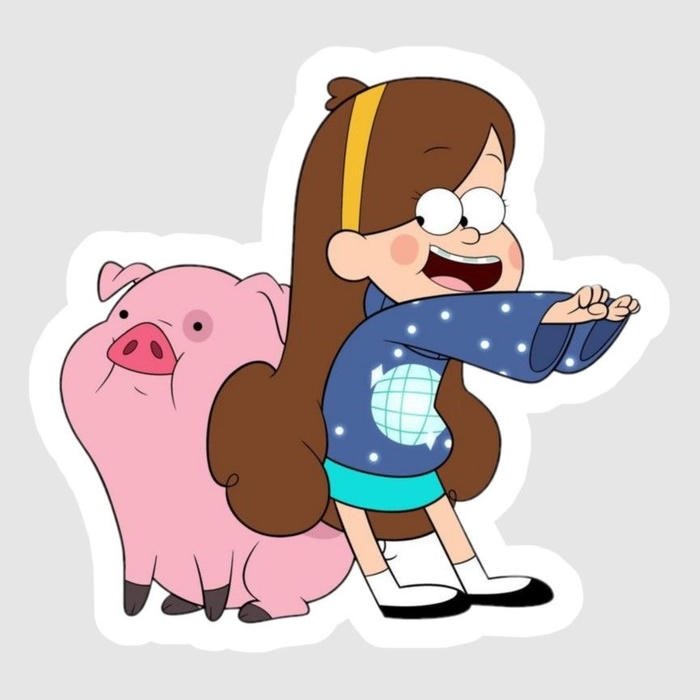 Ảnh hình vẽ sticker cute mini cho sổ kế hoạch