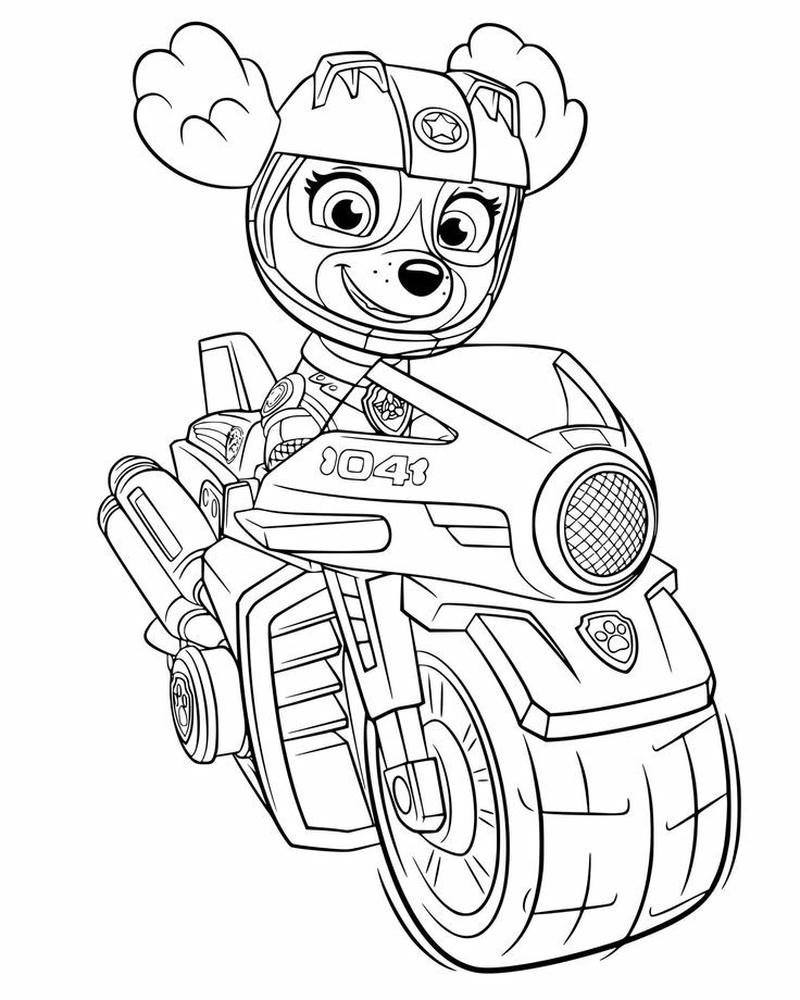 Ảnh minh họa chú chó cứu hộ Paw Patrol dễ thương